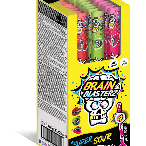 Brain Blasterz Gum Stick 30x22g