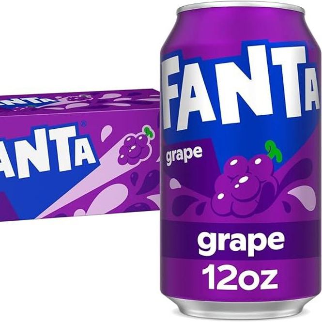 Hovedbilde Fanta Grape USA 24x355ml 