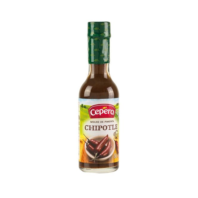 Hovedbilde CEPERA Chipotle chilisaus med røkt chili 12x60ml 