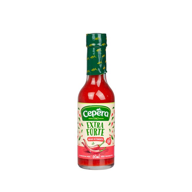 Hovedbilde CEPERA Molho de Pimenta Vermelha Extra-Forte, 12x60ml 