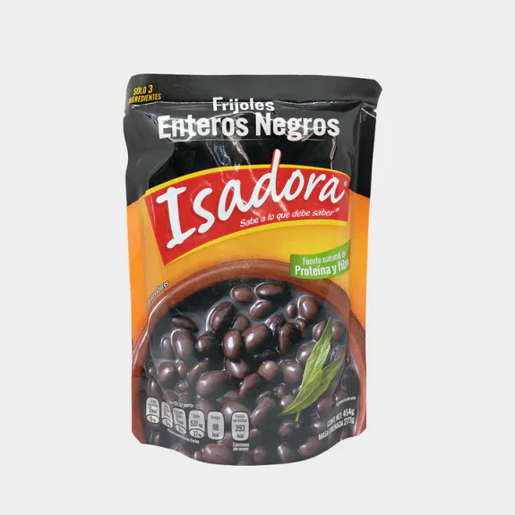 ISADORA Hele svarte bønner 12x454g