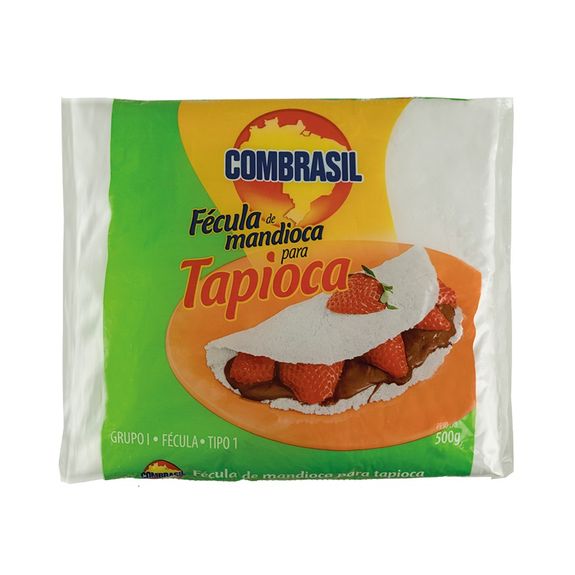 COMBRASIL kassava stivelse til Tapioca Fécula de Mandioca 20x500