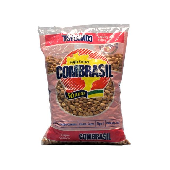 COMBRASIL brune bønner Feijão Carioca 10x1 kg