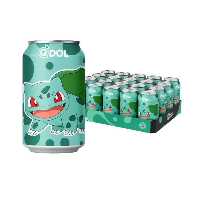 Hovedbilde QDol Pokemon Grape Bulbasaur  24x 330ml 