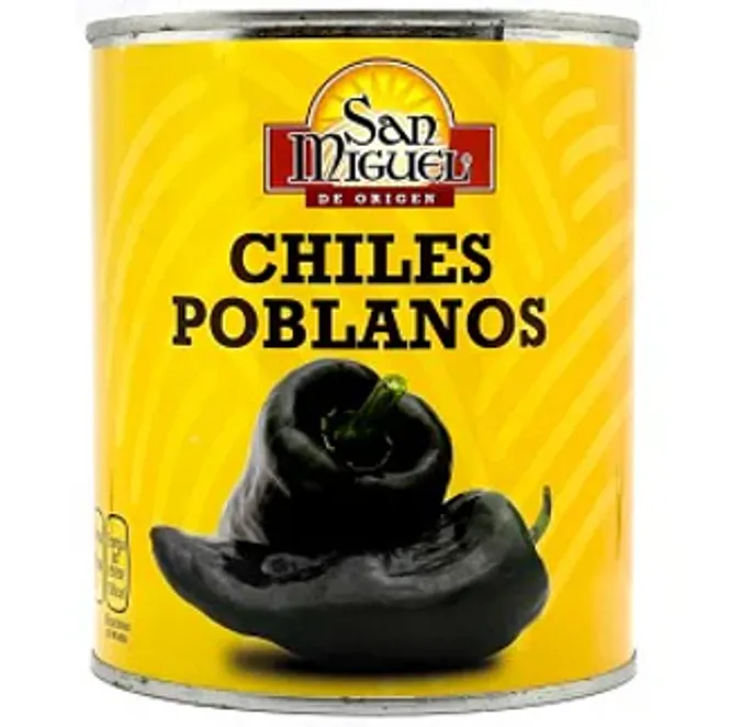 Hovedbilde Hele  Poblano Chilli San Miguel 12x780g