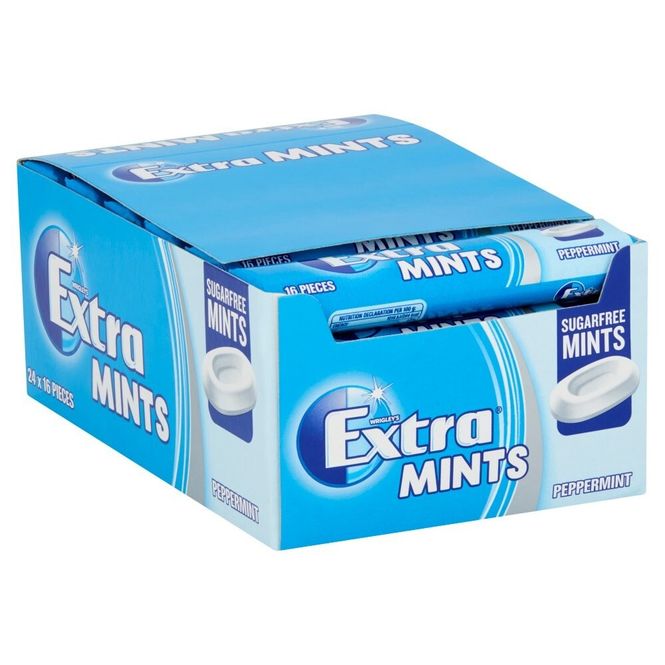 Hovedbilde Extra Mints Peppermint Sugar Free 24x28g