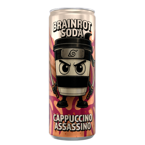 Brainrot Soda Cappuccino Assassino 24x250ml