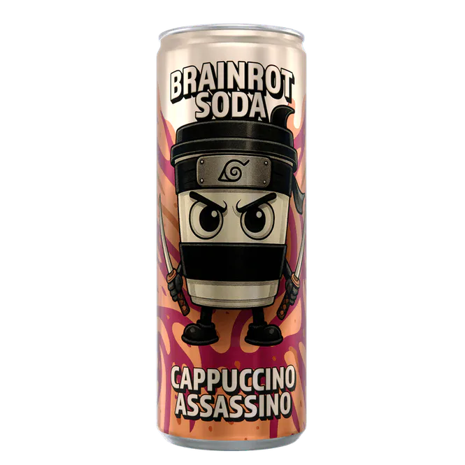 Hovedbilde Brainrot Soda Cappuccino Assassino 24x250ml