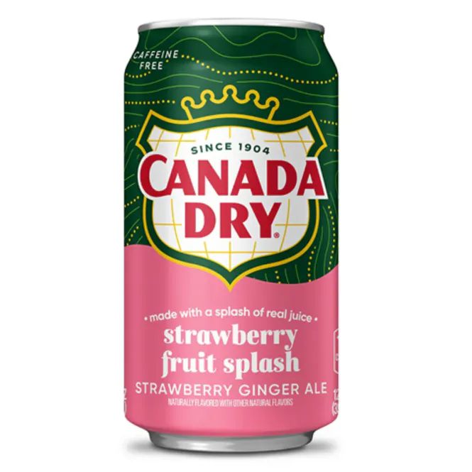 Hovedbilde Canada Dry Fruit Splash Strawberry 24x355ml