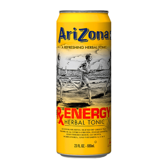 Arizona RX Energy Tea 24 x 650ml (US Edition)
