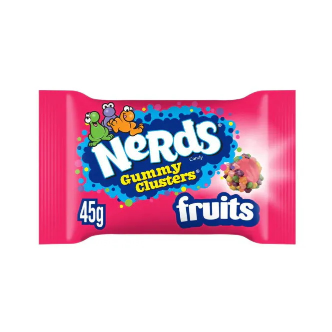 Hovedbilde Nerds Gummy Clusters Fruits 20x45g 