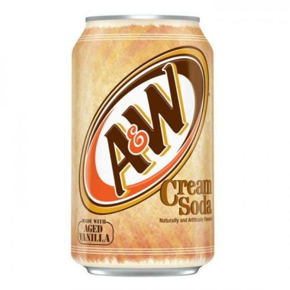 A&W  CREAM SODA 24x355ml