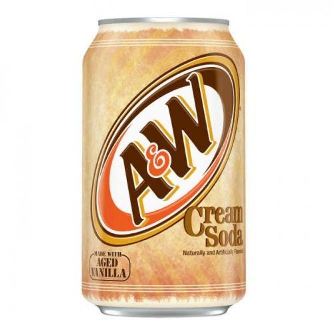 Hovedbilde A&W  CREAM SODA 24x355ml