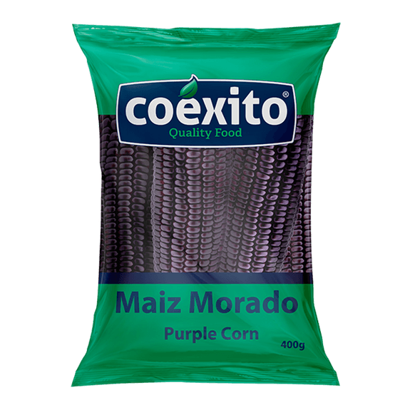 Tørket lilla maiskolber Maíz Morado 24x400g 
