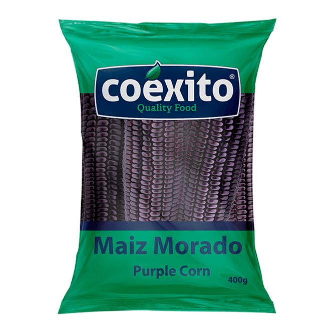 Hovedbilde Tørket lilla maiskolber Maíz Morado 24x400g 