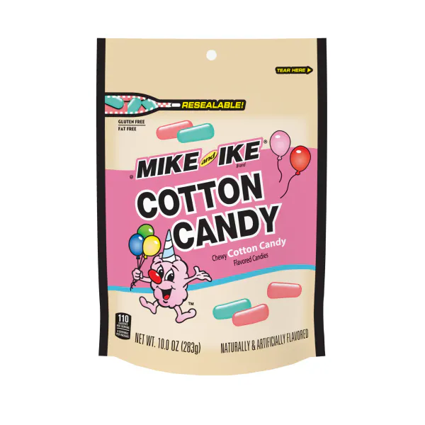 Hovedbilde Mike & Ike Cotoon Candy Theater Box 12x120g