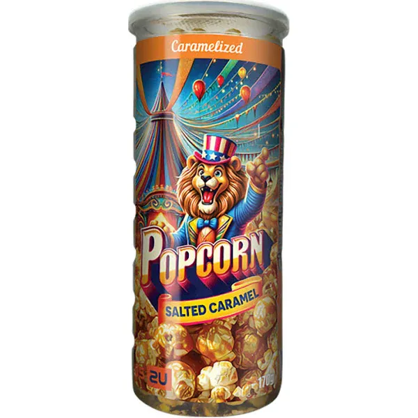 Hovedbilde Salted Caramel Caramelized POPCORN 12x170g
