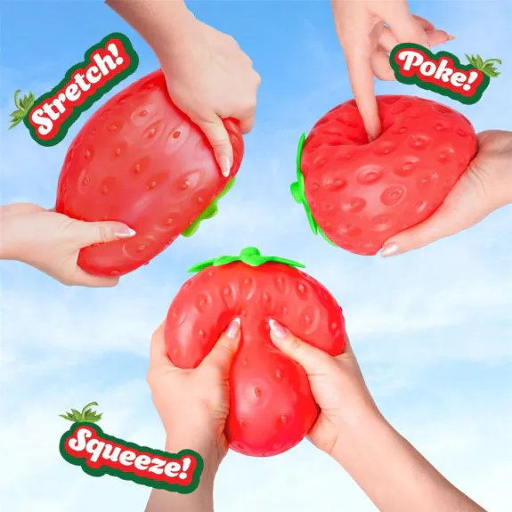 SmushMart Strawberry Giant XL Slow Rise - 12stk