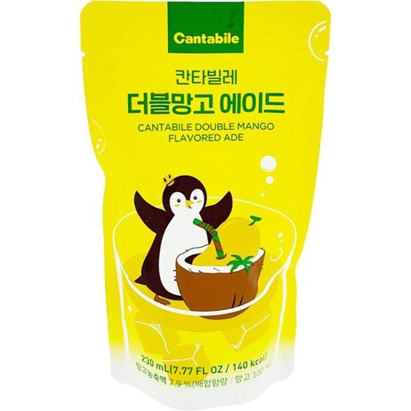 Cantabile Double Mango Flavoured Ade 50x 230ml 