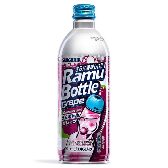 Sangaria Soda Drink Grape 24x500ml