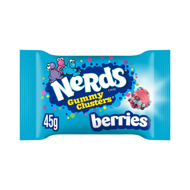 Hovedbilde Nerds Gummy Clusters Berries 20x45g 