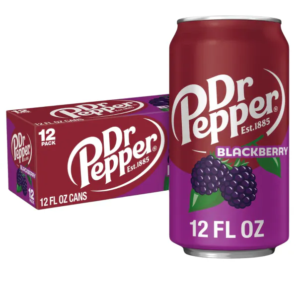 Hovedbilde Dr Pepper Blackberry 12x355ml - TILBUD