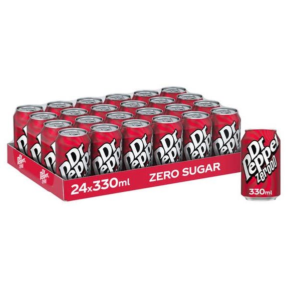Dr Pepper Zero 24x330ml