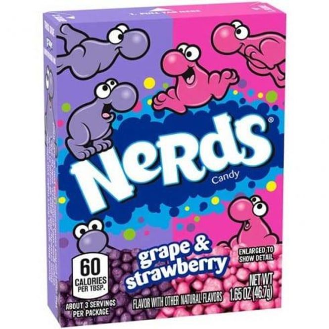 Hovedbilde NERDS Grape Strawberry 36x46,7g