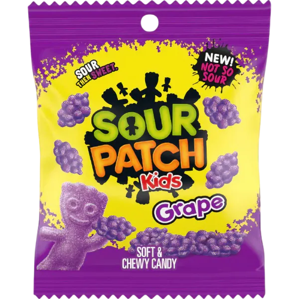 Hovedbilde Sour Patch Kids GRAPE 12x101g