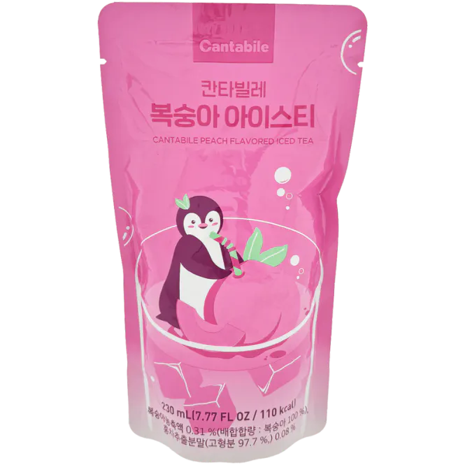 Hovedbilde Cantabile Peach Flavoured Iced Tea 10x230ml 
