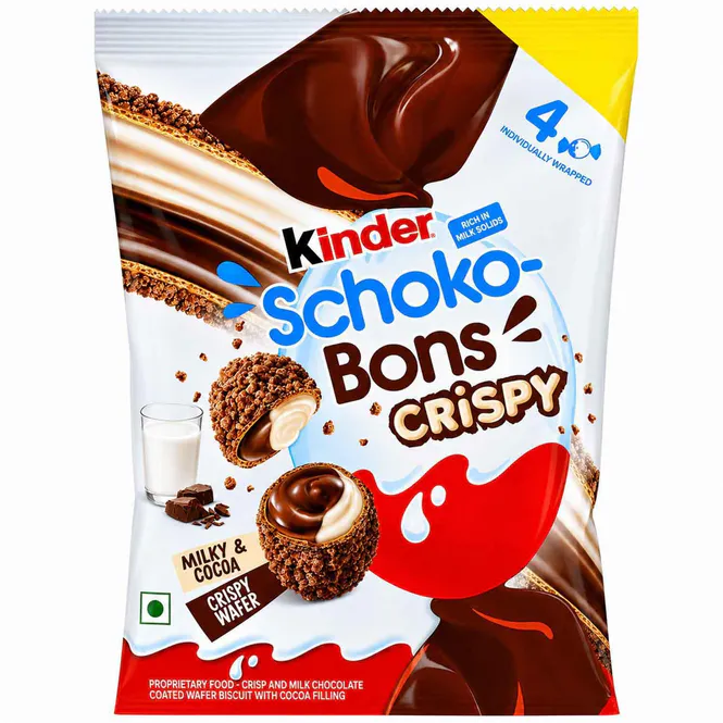 Hovedbilde Kinder Schoko Bons CRISPY 96x22,4g