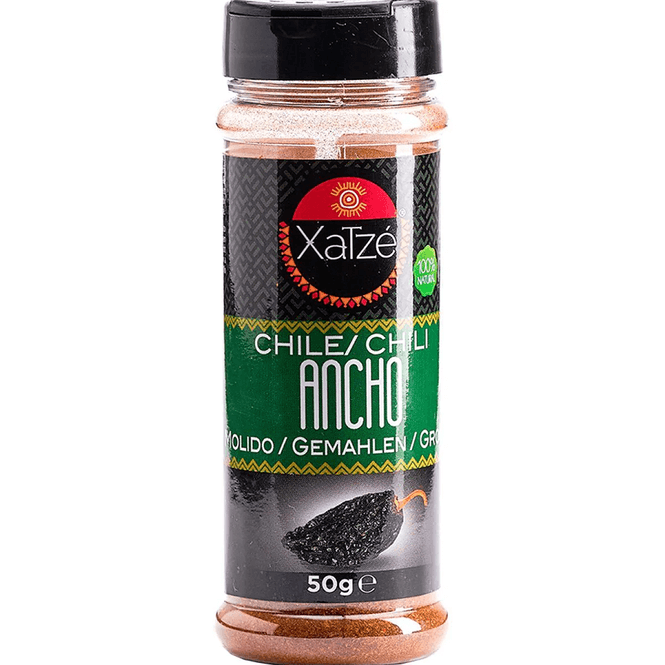 Hovedbilde XATZE ANCHO malt chilli 12x50g 